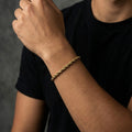 Pulsera Vorsad Lazo Dorado